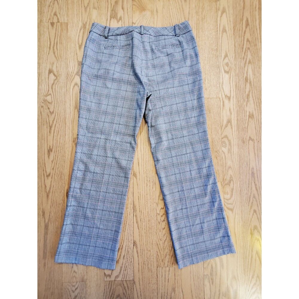 Talbots Womens 16 Plaid Trouser Dress Pants Preppy Light Academia GUC